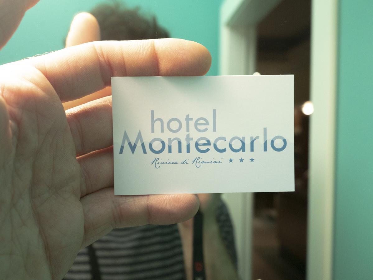 Hotel Montecarlo ريميني المظهر الخارجي الصورة